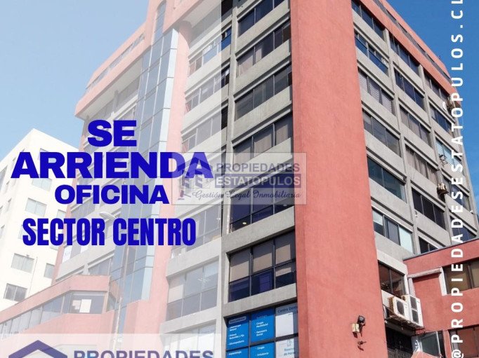 Se Arrienda Oficina en Edificio Pukara de Antofagasta 