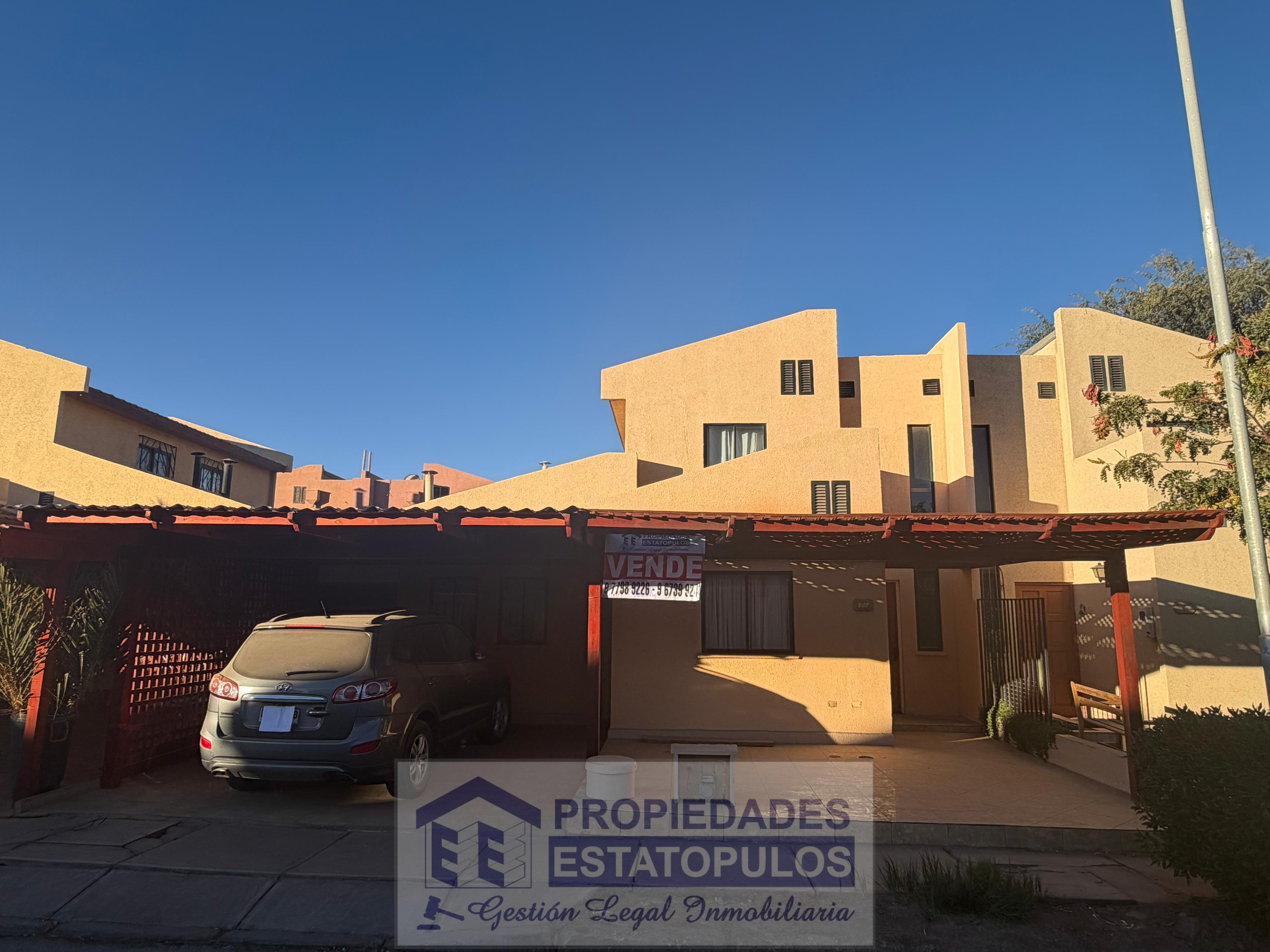 Se Vende Casa en Calama Condominio Valle del Inca